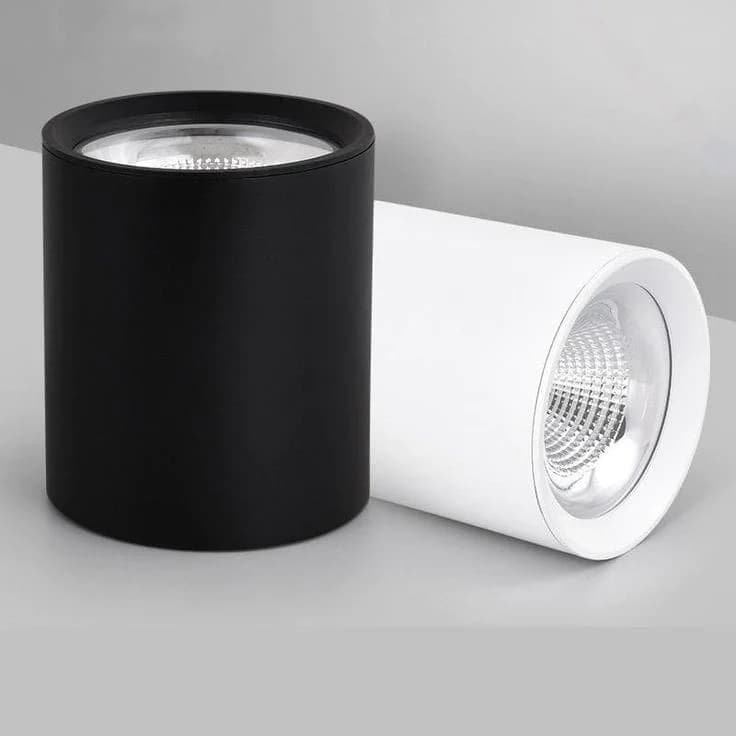 Surface Mounted Cylindrical COB LED Spot Light 