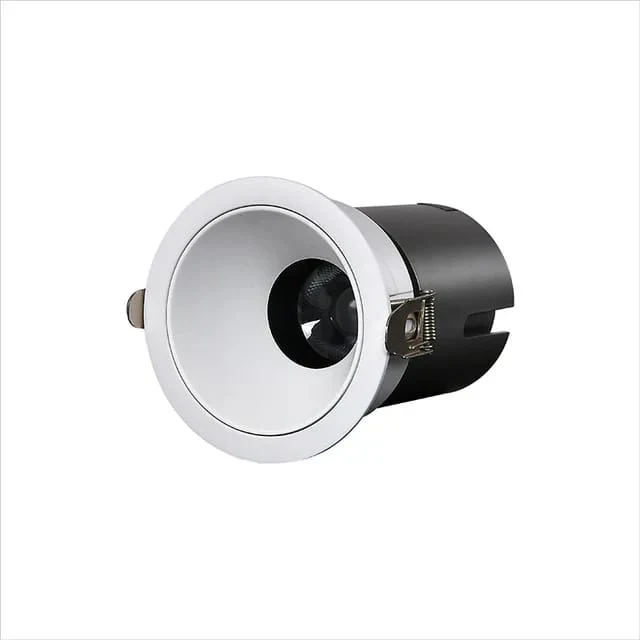 Recessed Dimmable COB LED Downlight – 12W, High CRI >90, Aluminum Body