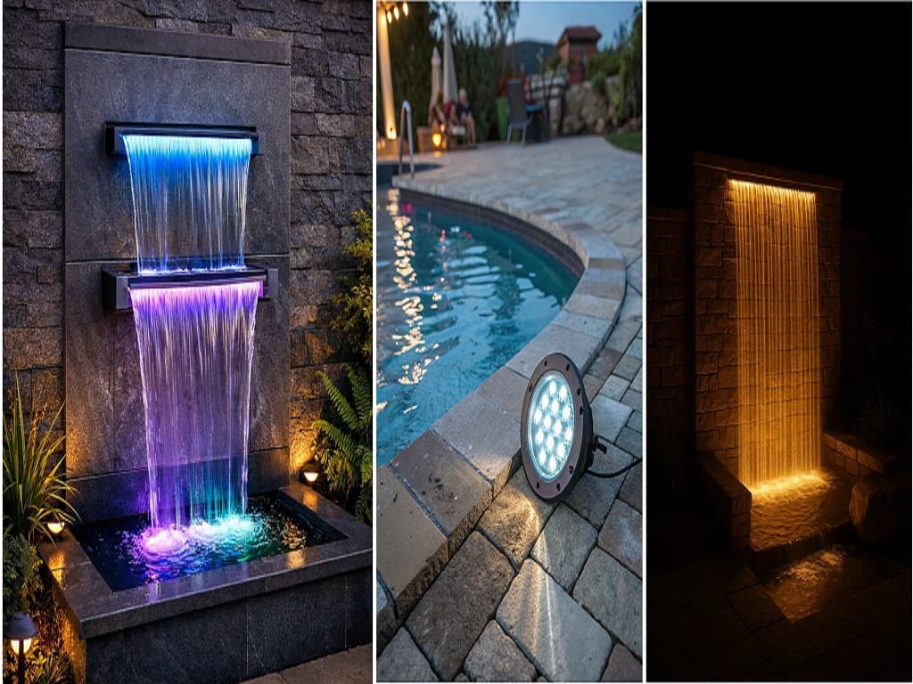 Water Blade vs Pool Light vs SMD Waterfall Light: Which One Is Best?
