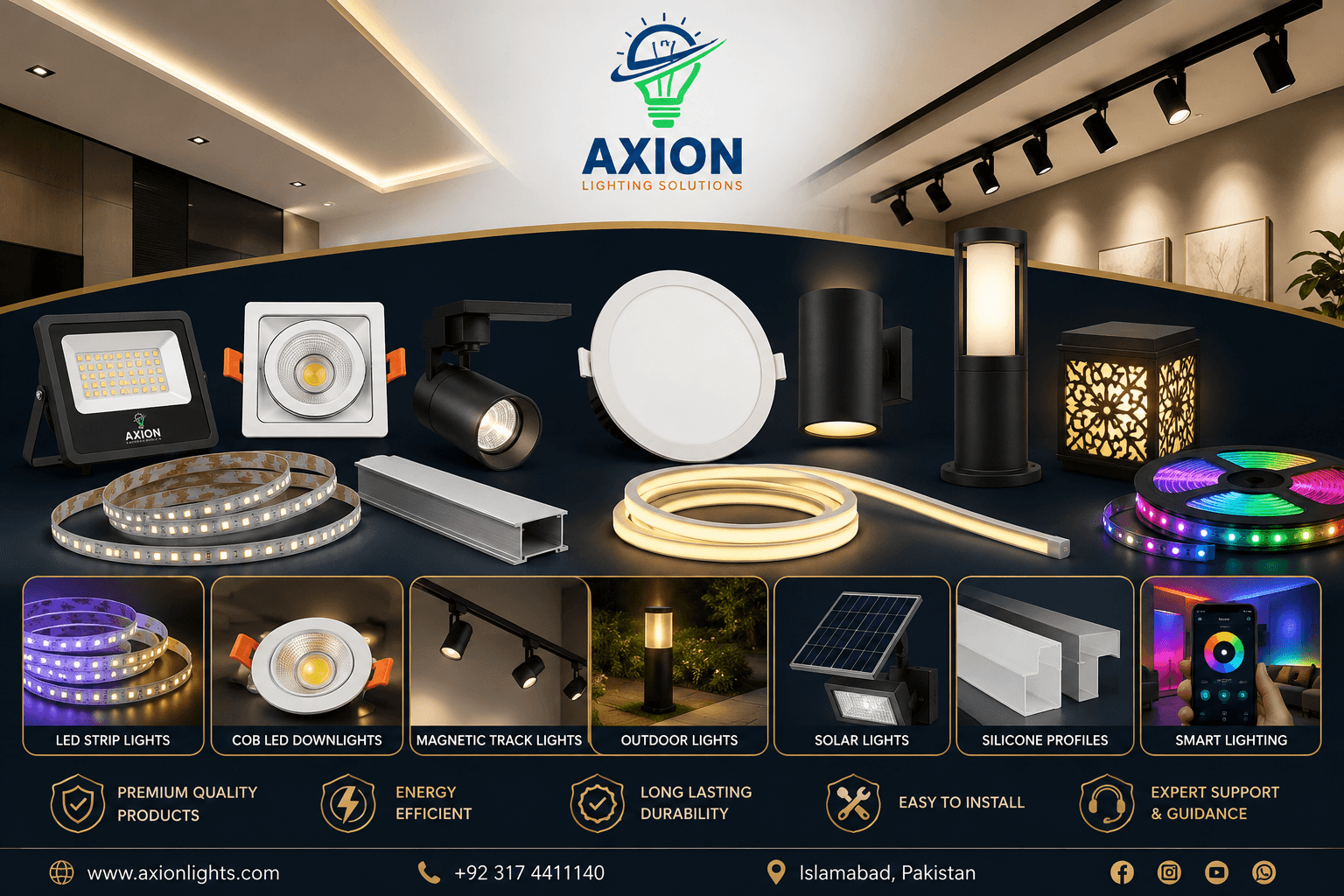 LED Lights in Pakistan: Best Lighting Store in Islamabad