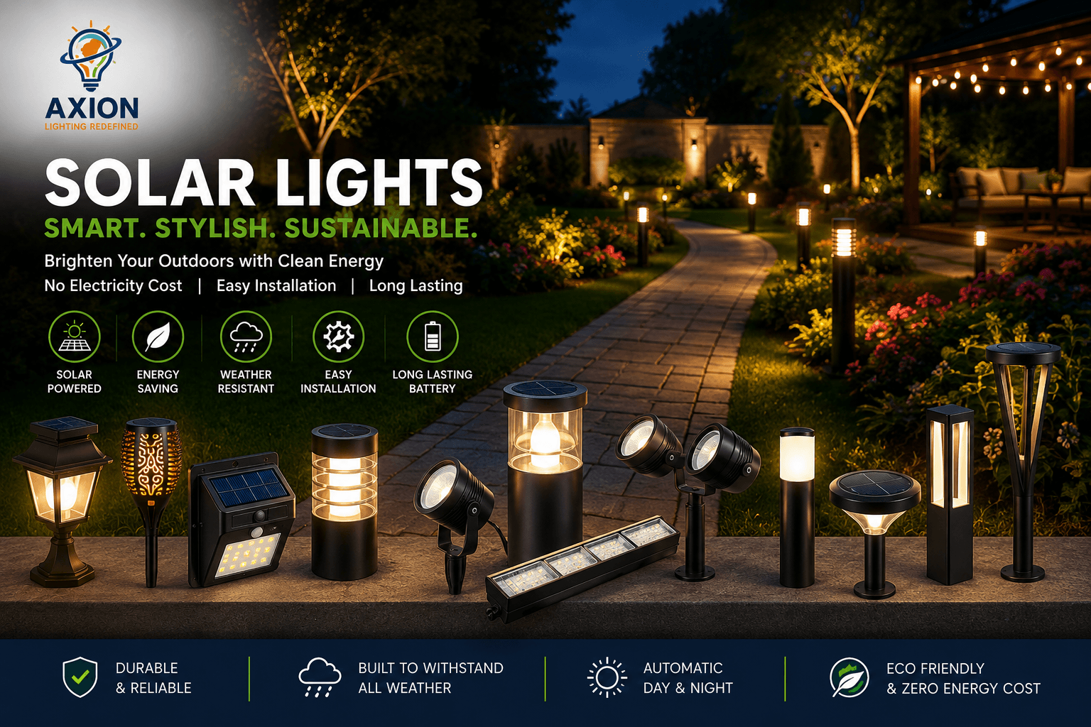 Solar Lights in Pakistan: Buy Garden Lights Online