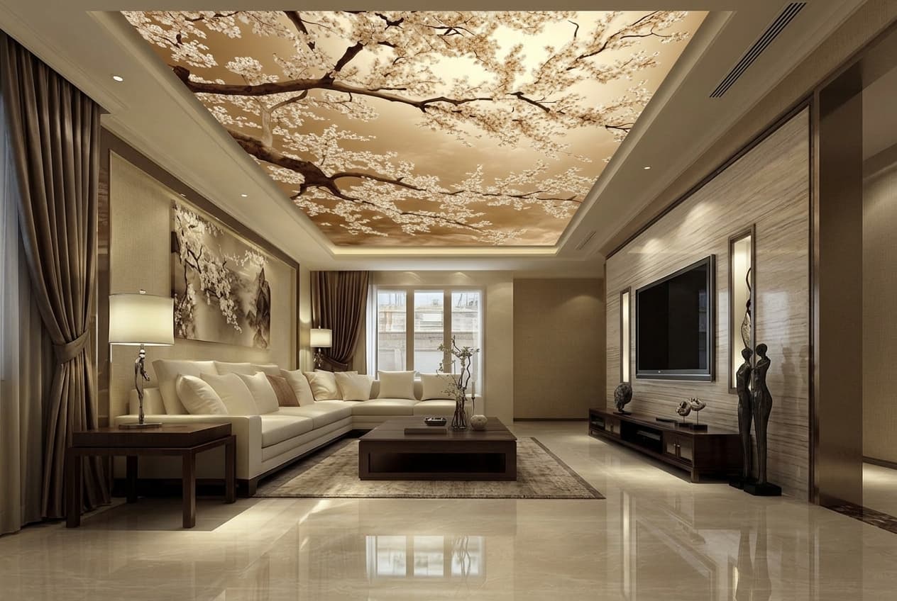 Custom Printed Ceiling Fabric: Design Ideas for Luxury Interiors in Pakistan