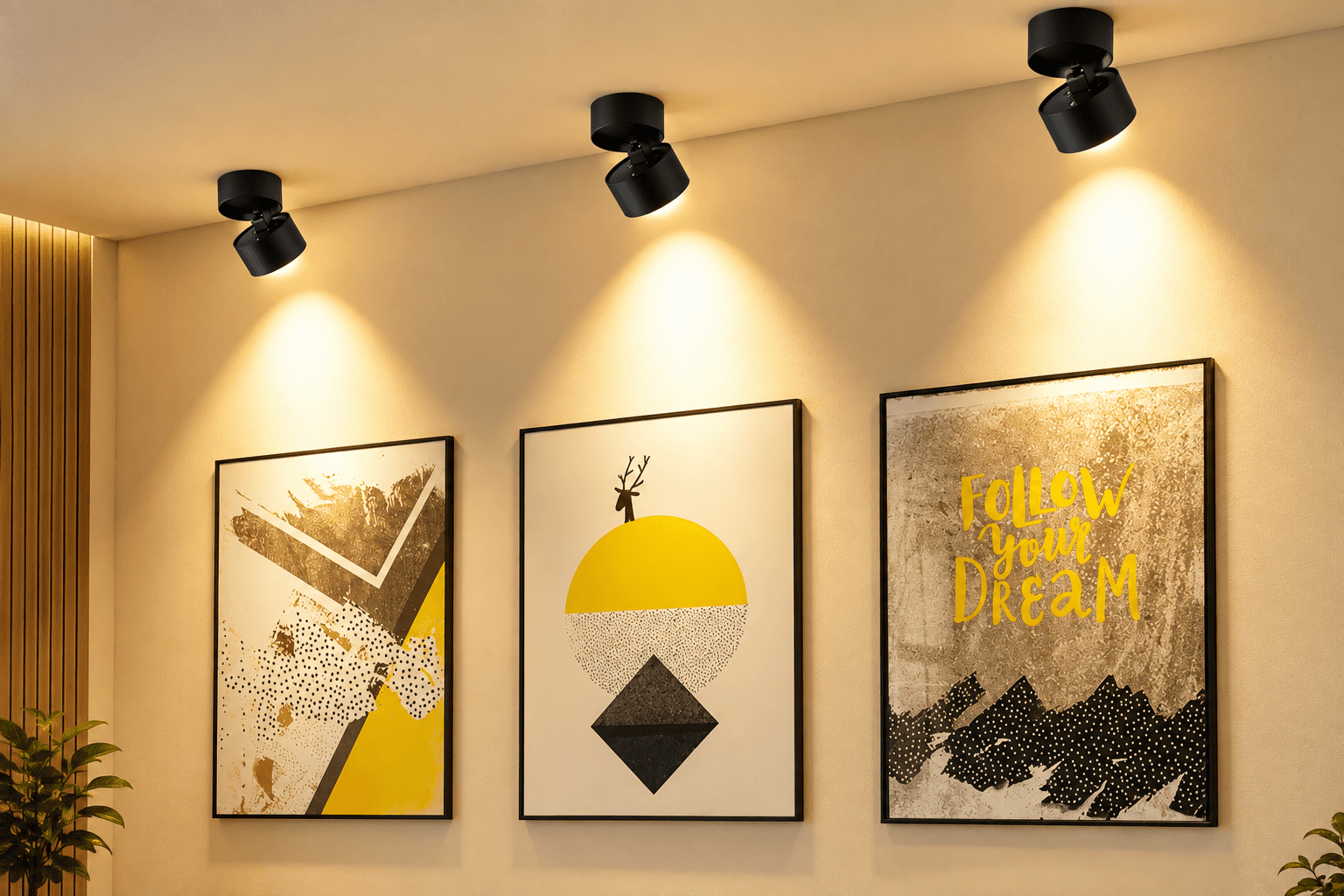 Spotlights for Wall Art & Shelves — Home Accent Lighting