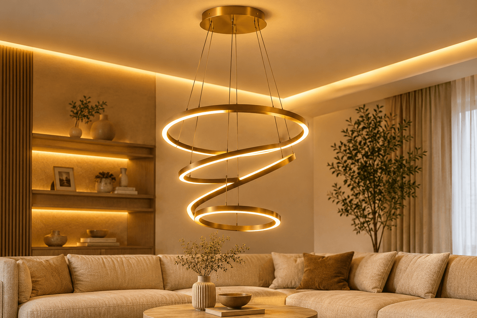 Custom-Made Linear Pendant Lights: How to Order Your Size, Shape and Colour Temperature