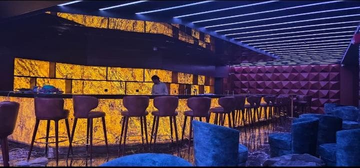 Dynamic RGB Lighting Installation for Mövenpick Hotel Night Club Centaurus Mall Islamabad