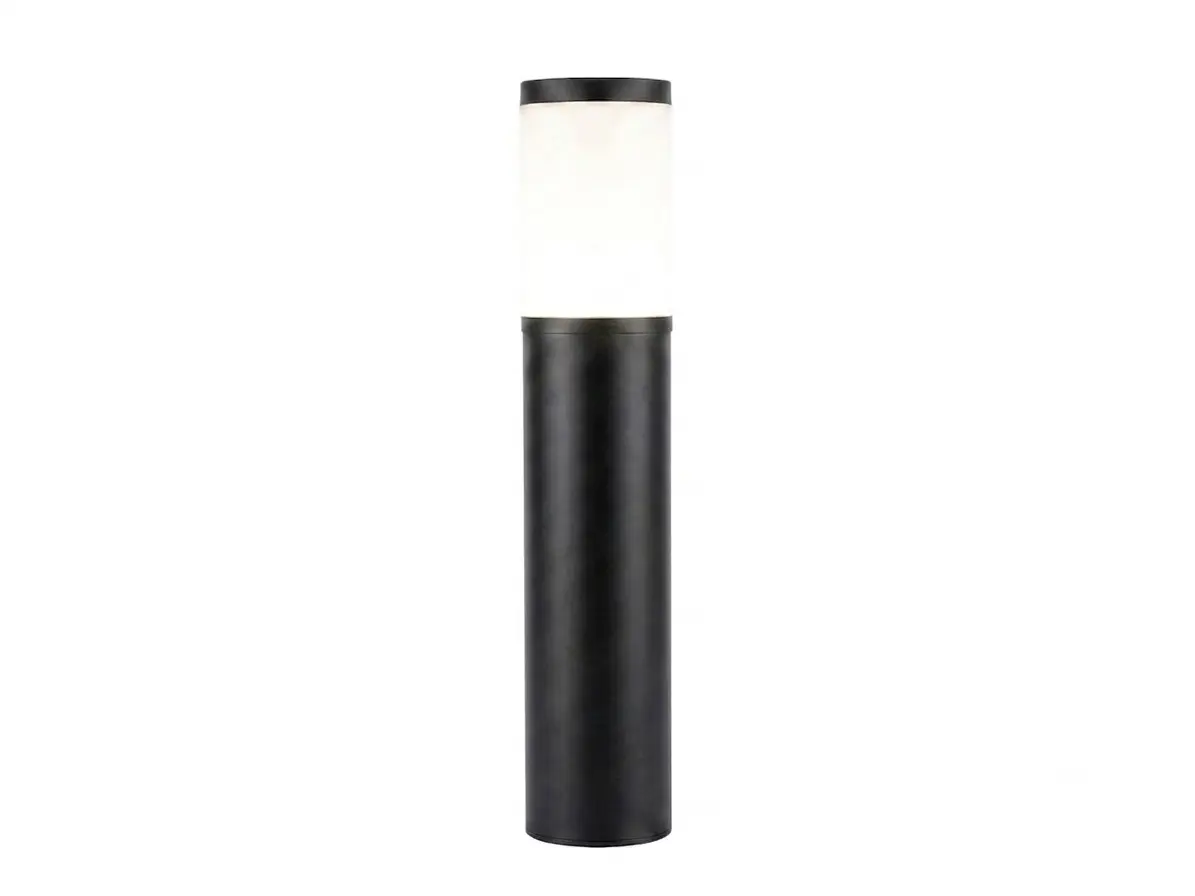 Solar round led bollard light