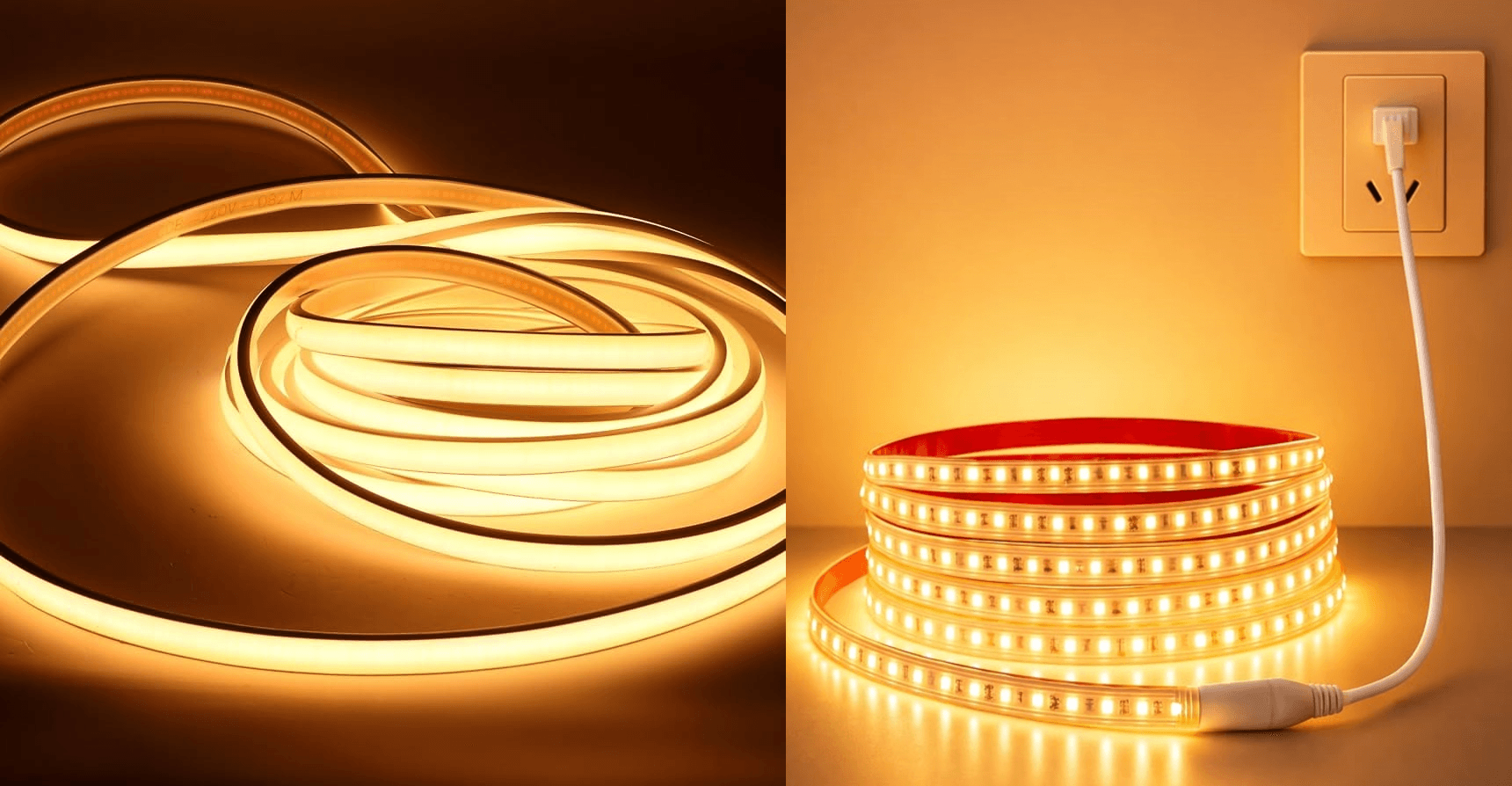 What Is the Difference Between Neon Rope Light vs Regular Rope Light?